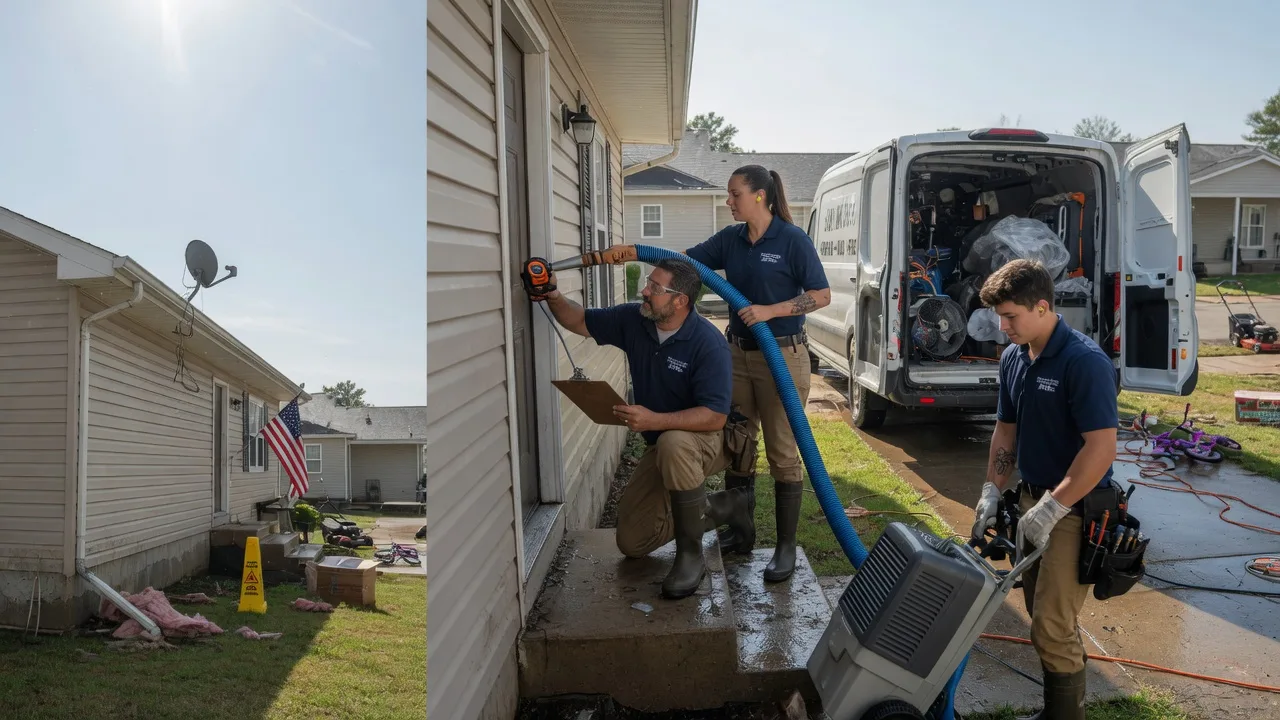 Ceiling Water Damage Restoration in Norfolk, VA near me